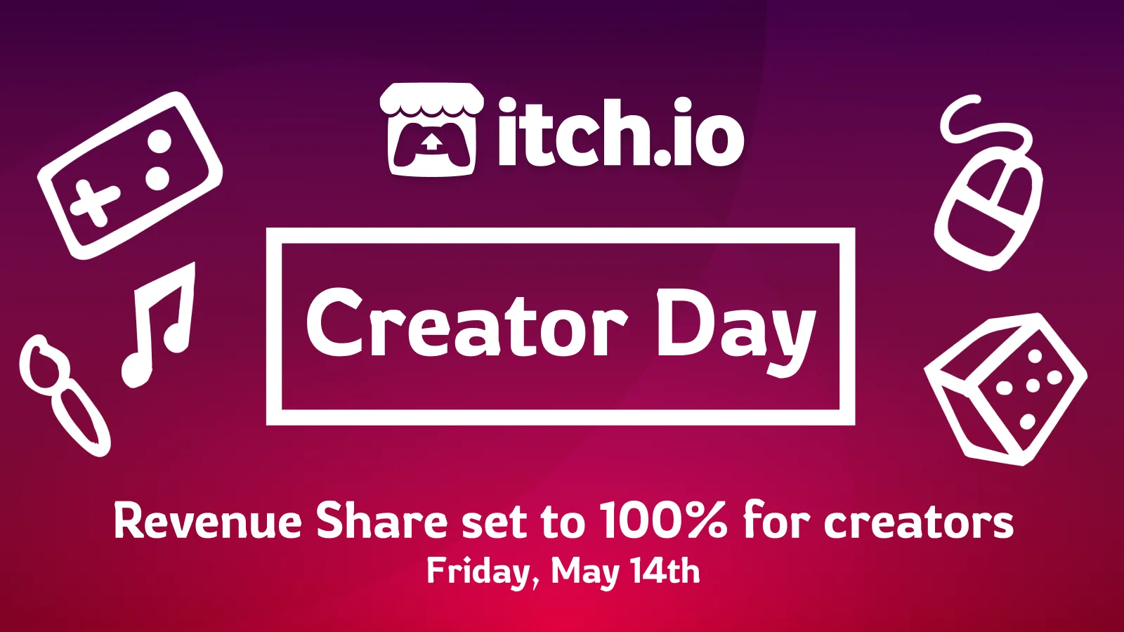 Announcing the first itch.io Creator Day!