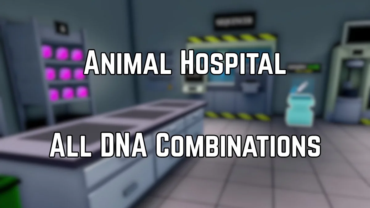 All Animal Hospital DNA Combinations – Laboratory Potion Recipes