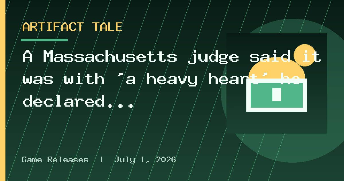A Massachusetts judge said it was with ‘a heavy heart’ he declared Lindsay
