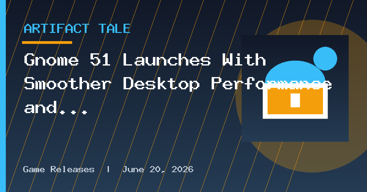 Gnome 51 Launches With Smoother Desktop Performance and Myriad QoL Updates