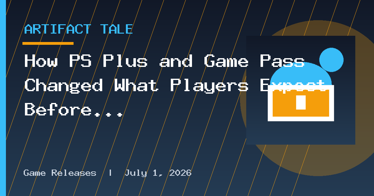 How PS Plus and Game Pass Changed What Players Expect Before Spending