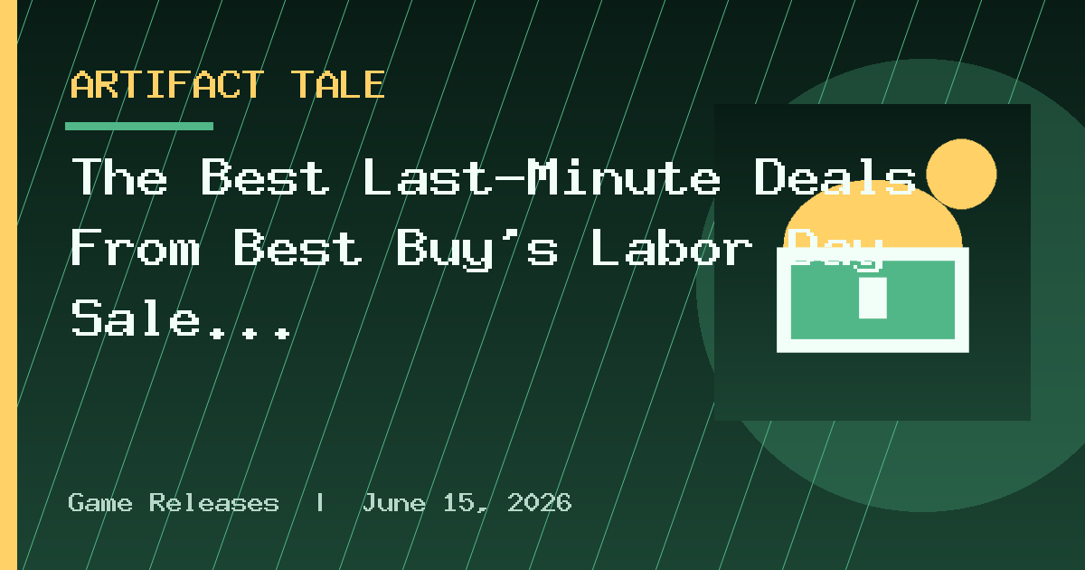 The Best Last-Minute Deals From Best Buy's Labor Day Sale