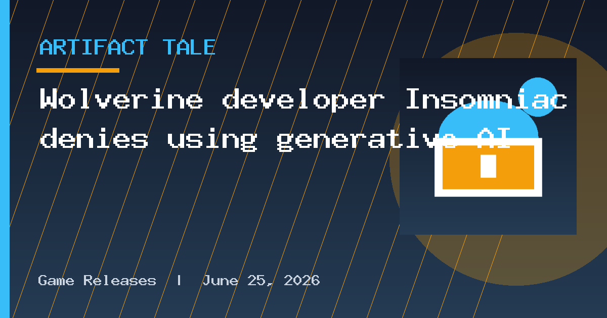 Wolverine developer Insomniac denies using generative AI