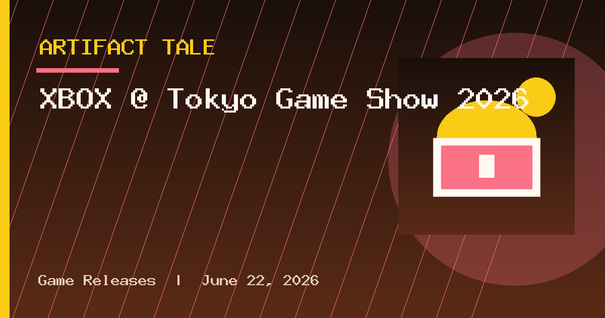 XBOX @ Tokyo Game Show 2026